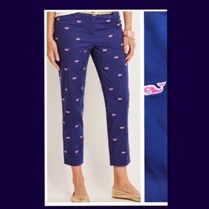 Vineyard Vines Cropped Pants Size 8